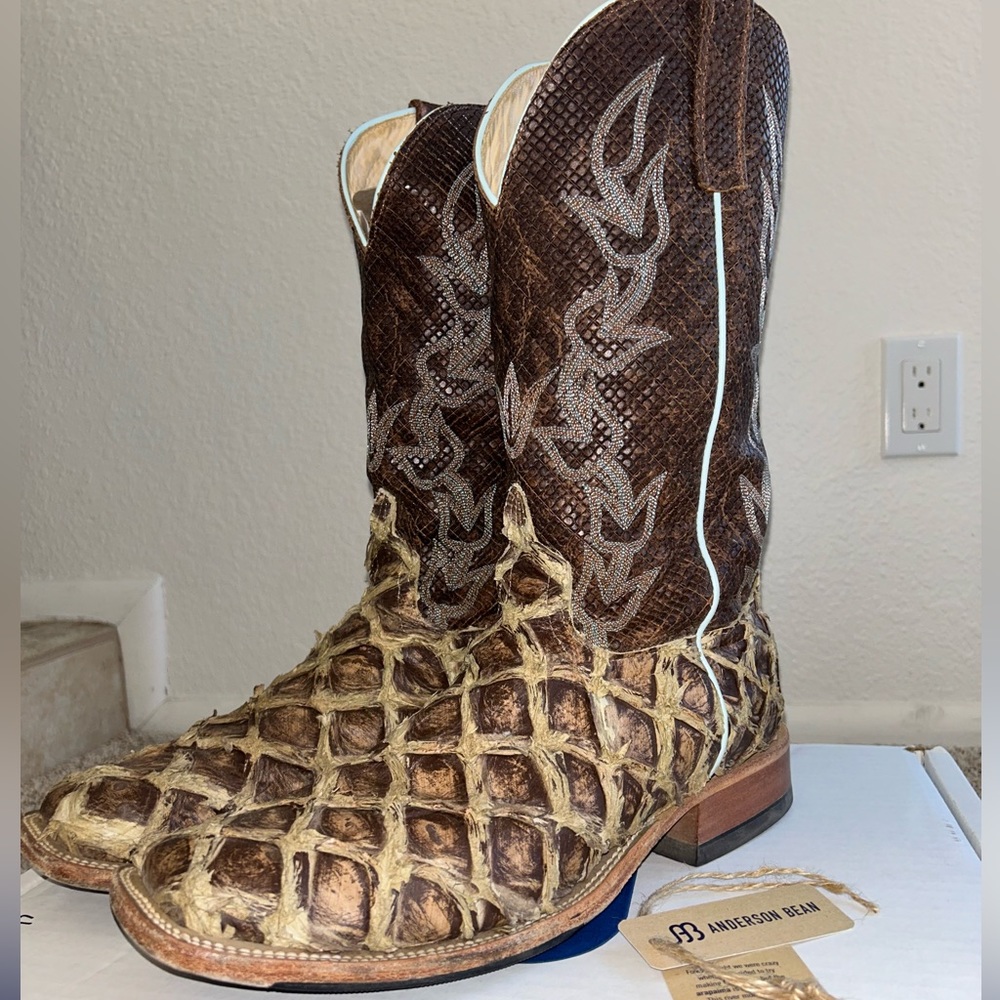 Anderson Bean Exotic Cowboy Boots (Size: 13D Men’s)